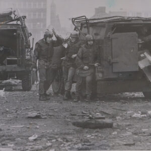 Corporal Isom and Lance Corporal Firman Royal Anglian Regiment in Belfast, Northern Ireland in 1975