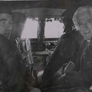 Lord Bishop of London 1976 with the Commanding Officer Royal Anglian Regiment