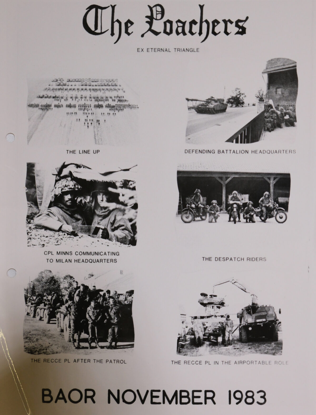 The Poachers Cyprus November1983 The Poachers Cyprus November1983