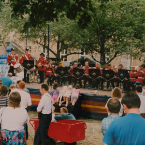 The Band and Drums 2nd Battalion Royal Anglian Regiment Celle Germany in 1992. The Band and Drums 2nd Battalion Royal Anglian Regiment Celle Germany in 1992.