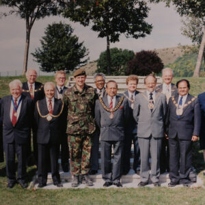 Charity Donation Lt Col Porter 2nd Battalion Royal Anglian Regiment.