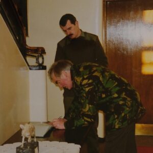 2nd Battalion Royal Anglian Regiment on the occasion of the visit by General Patrick Stone in 1994
