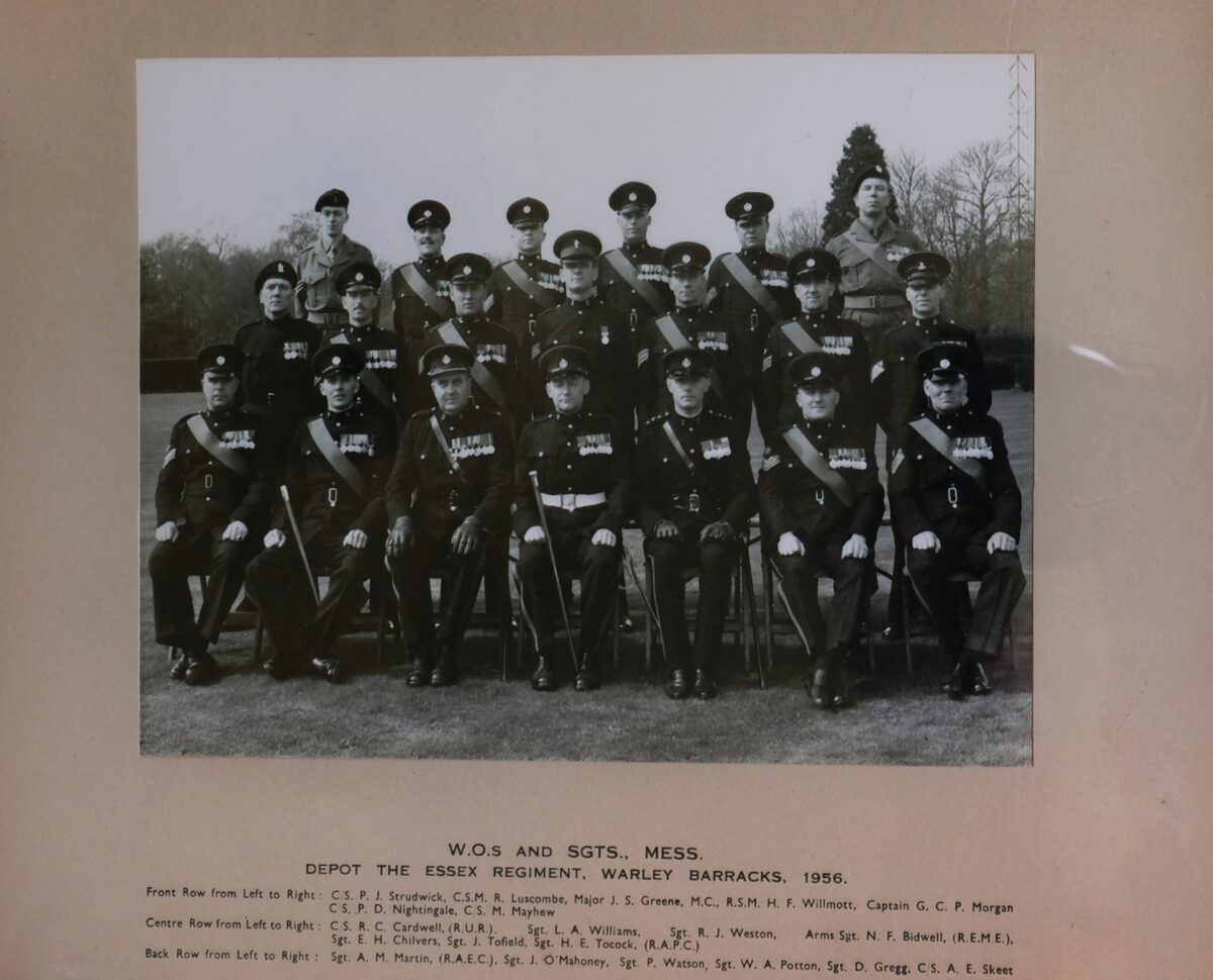Photograph Essex Regiment Soldiers
