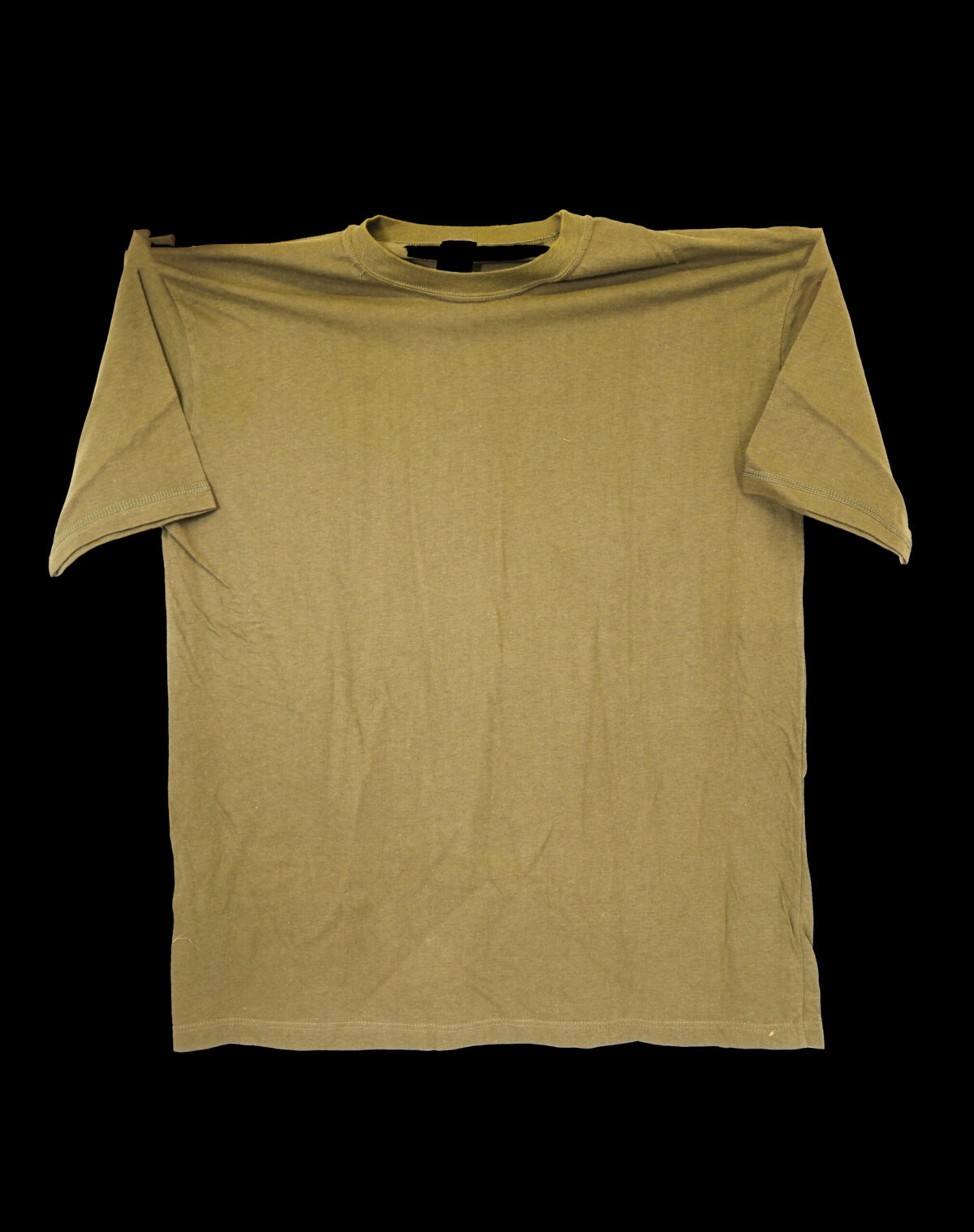 British Army issued sand coloured T-Shirt used for Operation GRANBY