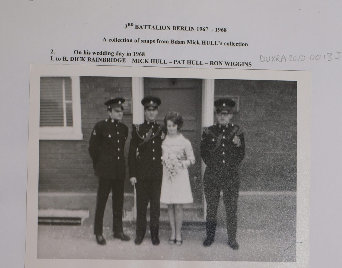 Bandsman Mick Hull in Berlin 1967-68 Royal Anglian Regiment Bandsman Mick Hull in Berlin 1967-68 Royal Anglian Regiment