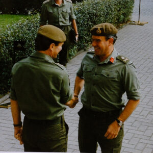 Major General Hugh Michael Rose visits the 2nd Battalion Royal Anglian Regiment in Germany Major General Hugh Michael Rose visits the 2nd Battalion Royal Anglian Regiment in Germany