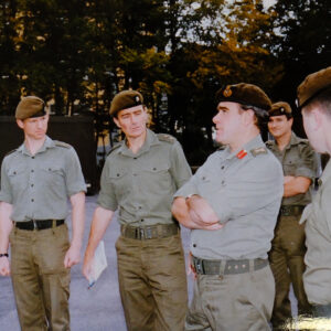 Major General Hugh Michael Rose visits the 2nd Battalion Royal Anglian Regiment in Germany Major General Hugh Michael Rose visits the 2nd Battalion Royal Anglian Regiment in Germany