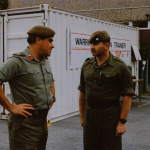 Major General Hugh Michael Rose visits the 2nd Battalion Royal Anglian Regiment in Germany Major General Hugh Michael Rose visits the 2nd Battalion Royal Anglian Regiment in Germany