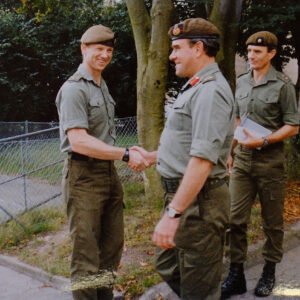 Major General Hugh Michael Rose visits the 2nd Battalion Royal Anglian Regiment in Germany Major General Hugh Michael Rose visits the 2nd Battalion Royal Anglian Regiment in Germany