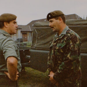 Major General Hugh Michael Rose visits the 2nd Battalion Royal Anglian Regiment in Germany Major General Hugh Michael Rose visits the 2nd Battalion Royal Anglian Regiment in Germany