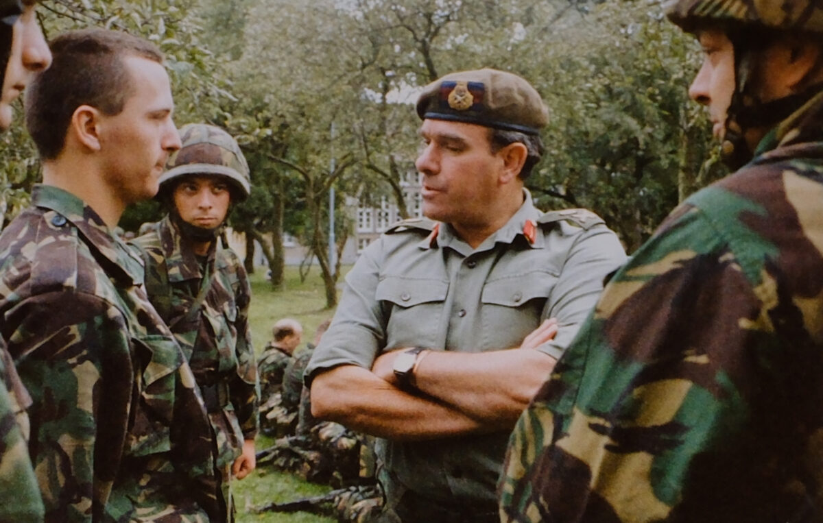 Major General Hugh Michael Rose visits the 2nd Battalion Royal Anglian Regiment in Germany Major General Hugh Michael Rose visits the 2nd Battalion Royal Anglian Regiment in Germany