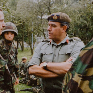 Major General Hugh Michael Rose visits the 2nd Battalion Royal Anglian Regiment in Germany Major General Hugh Michael Rose visits the 2nd Battalion Royal Anglian Regiment in Germany