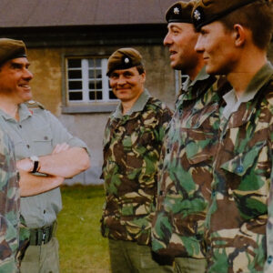 Major General Hugh Michael Rose visits the 2nd Battalion Royal Anglian Regiment in Germany Major General Hugh Michael Rose visits the 2nd Battalion Royal Anglian Regiment in Germany