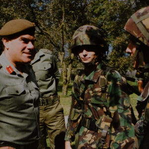 Major General Hugh Michael Rose visits the 2nd Battalion Royal Anglian Regiment in Germany Major General Hugh Michael Rose visits the 2nd Battalion Royal Anglian Regiment in Germany