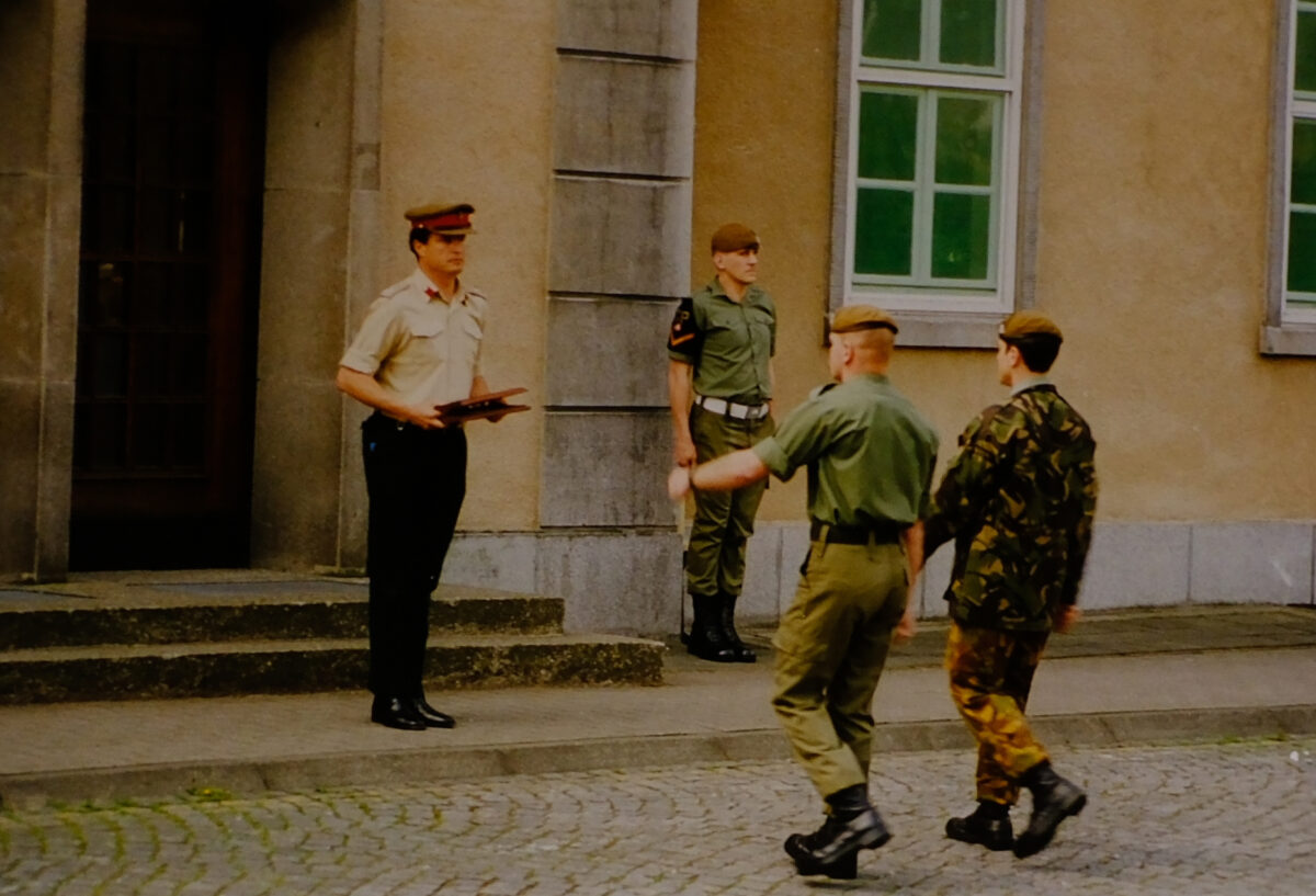 Major General Hugh Michael Rose visits the 2nd Battalion Royal Anglian Regiment in Germany Major General Hugh Michael Rose visits the 2nd Battalion Royal Anglian Regiment in Germany
