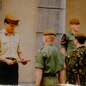 Major General Hugh Michael Rose visits the 2nd Battalion Royal Anglian Regiment in Germany Major General Hugh Michael Rose visits the 2nd Battalion Royal Anglian Regiment in Germany