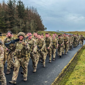 1st Battalion, Royal Anglian Regiment, Life Fire Tactical Training on the Otterburn Training Area in March 2025. 1st Battalion, Royal Anglian Regiment, Life Fire Tactical Training on the Otterburn Training Area in March 2025.