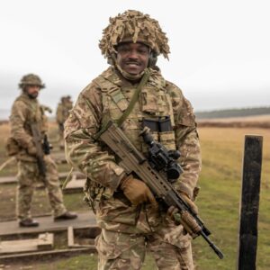 1st Battalion, Royal Anglian Regiment, Life Fire Tactical Training on the Otterburn Training Area in March 2025. 1st Battalion, Royal Anglian Regiment, Life Fire Tactical Training on the Otterburn Training Area in March 2025.