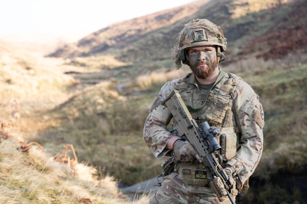 1st Battalion, Royal Anglian Regiment, Life Fire Tactical Training on the Otterburn Training Area in March 2025. 1st Battalion, Royal Anglian Regiment, Life Fire Tactical Training on the Otterburn Training Area in March 2025.