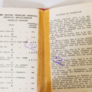 Malayan Driving Licence