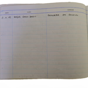 3rd Battalion Royal Anglian Regiment Visitors book commencing 1974 -1990. 3rd Battalion Royal Anglian Regiment Visitors book commencing 1974 -1990.