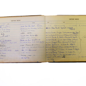 3rd Battalion Royal Anglian Regiment Visitors book 1958-1974 3rd Battalion Royal Anglian Regiment Visitors book 1958-1974