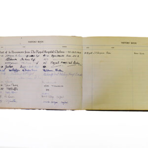 3rd Battalion Royal Anglian Regiment Visitors book 1958-1974