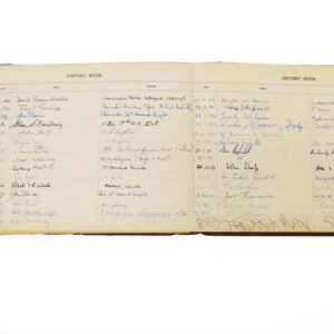3rd Battalion Royal Anglian Regiment Visitors book 1958-1974
