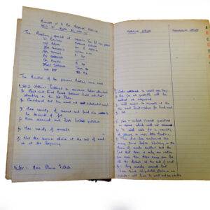 1st Battalion Royal Anglian Regiment Records Ledger March 1965 - September 1984