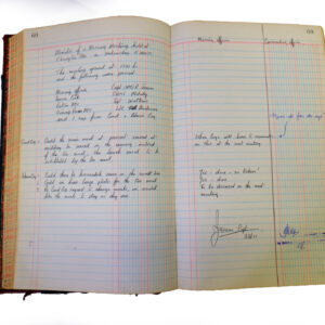 1st Battalion Royal Anglian Regiment Records Ledger March 1965 - September 1984