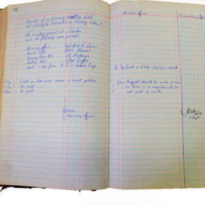 1st Battalion Royal Anglian Regiment Records Ledger March 1965 - September 1984 1st Battalion Royal Anglian Regiment Records Ledger March 1965 - September 1984