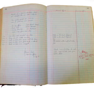1st Battalion Royal Anglian Regiment Records Ledger March 1965 - September 1984 1st Battalion Royal Anglian Regiment Records Ledger March 1965 - September 1984