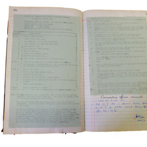 1st Battalion Royal Anglian Regiment Records Ledger March 1965 - September 1984 1st Battalion Royal Anglian Regiment Records Ledger March 1965 - September 1984