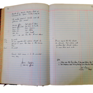 1st Battalion Royal Anglian Regiment Records Ledger March 1965 - September 1984 1st Battalion Royal Anglian Regiment Records Ledger March 1965 - September 1984