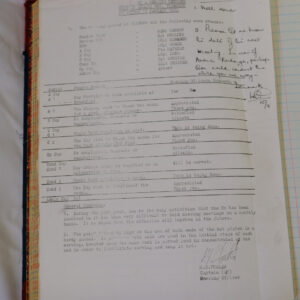 1st Battalion Royal Anglian Regiment Records Ledger March 1965 - September 1984 1st Battalion Royal Anglian Regiment Records Ledger March 1965 - September 1984