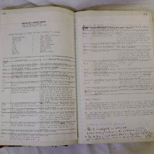 1st Battalion Royal Anglian Regiment Records Ledger March 1965 - September 1984 1st Battalion Royal Anglian Regiment Records Ledger March 1965 - September 1984
