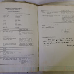 1st Battalion Royal Anglian Regiment Records Ledger March 1965 - September 1984 1st Battalion Royal Anglian Regiment Records Ledger March 1965 - September 1984