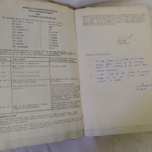 1st Battalion Royal Anglian Regiment Records Ledger March 1965 - September 1984 1st Battalion Royal Anglian Regiment Records Ledger March 1965 - September 1984
