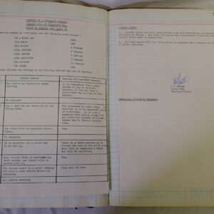 1st Battalion Royal Anglian Regiment Records Ledger March 1965 - September 1984 1st Battalion Royal Anglian Regiment Records Ledger March 1965 - September 1984