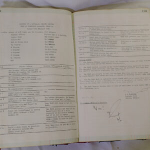 1st Battalion Royal Anglian Regiment Records Ledger March 1965 - September 1984 1st Battalion Royal Anglian Regiment Records Ledger March 1965 - September 1984