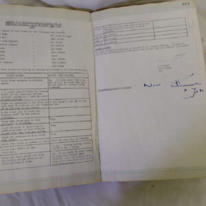 1st Battalion Royal Anglian Regiment Records Ledger March 1965 - September 1984 1st Battalion Royal Anglian Regiment Records Ledger March 1965 - September 1984