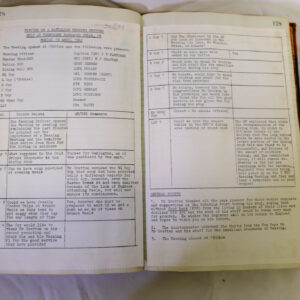 1st Battalion Royal Anglian Regiment Records Ledger March 1965 - September 1984