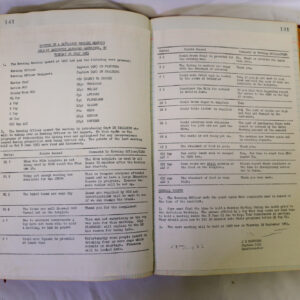 1st Battalion Royal Anglian Regiment Records Ledger March 1965 - September 1984