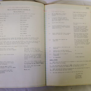 1st Battalion Royal Anglian Regiment Records Ledger March 1965 - September 1984