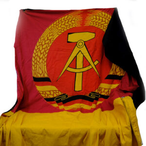 East Germany Flag, held at the Royal Anglian Regiment Museum at the IWM Duxford.