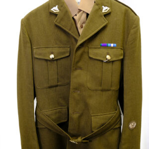 British Army No.2 Dress with 2nd Battalion Royal Anglian Collar dogs 
