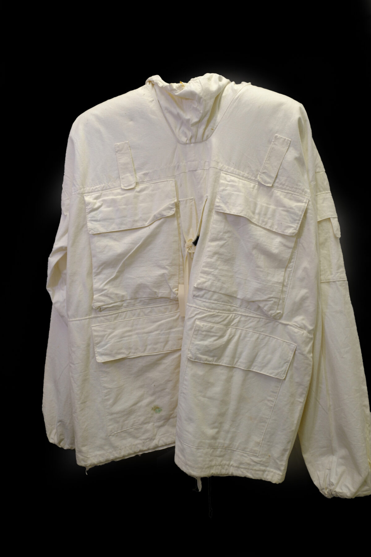 White material British Army shirt White material British Army shirt