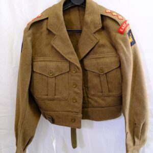 British Army Battle Dress Jacket - East Anglian Regiment