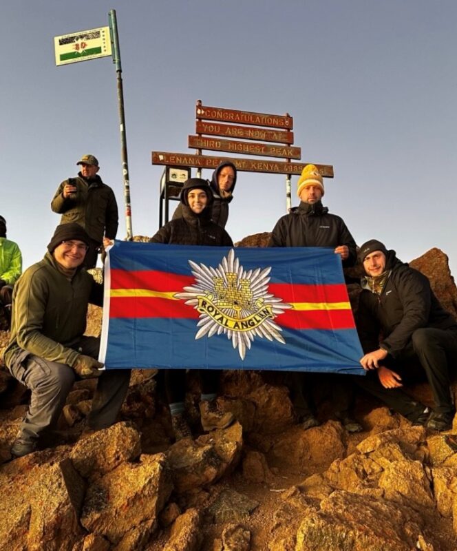 3rd Battalion Royal Anglian Regiment in Kenya