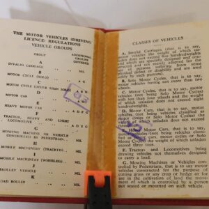 Malayan Driving Licence issued to R L Jackson 1960 3rd East Anglian Regiment Malayan Driving Licence issued to R L Jackson 1960 3rd East Anglian Regiment